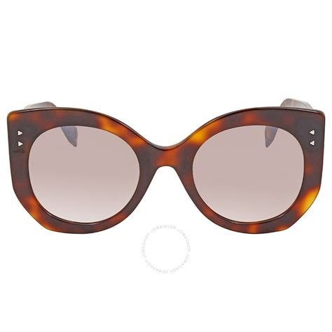 fendi pink cat eye sunglasses|fendi sunglasses frames cat eye.